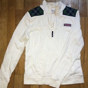 Vineyard Vines White Shepshirt Plaid